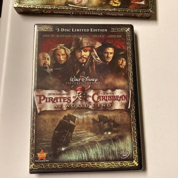 Pirates of the Caribbean: At World's End Two-Disc Limited Edition Slipjacket NIB - Picture 3 of 9